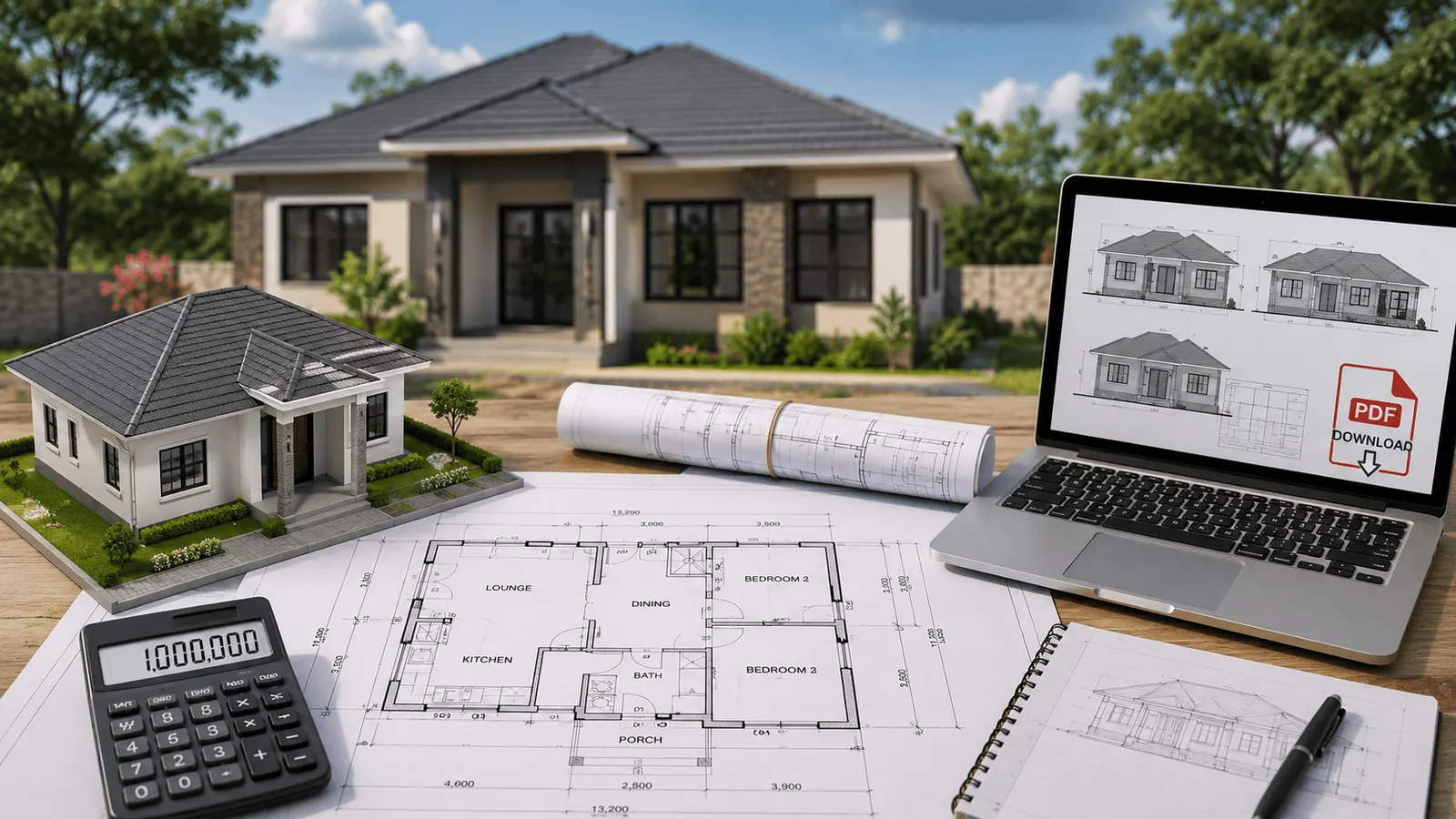 10 Best House Plans in Kenya Under Ksh 1 Million (with downloadable plans)
